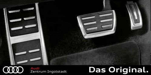 Original Audi Schlüsselblende mit Audi Ringen, gletscherweiß 8V0071208B S9R  - Shop