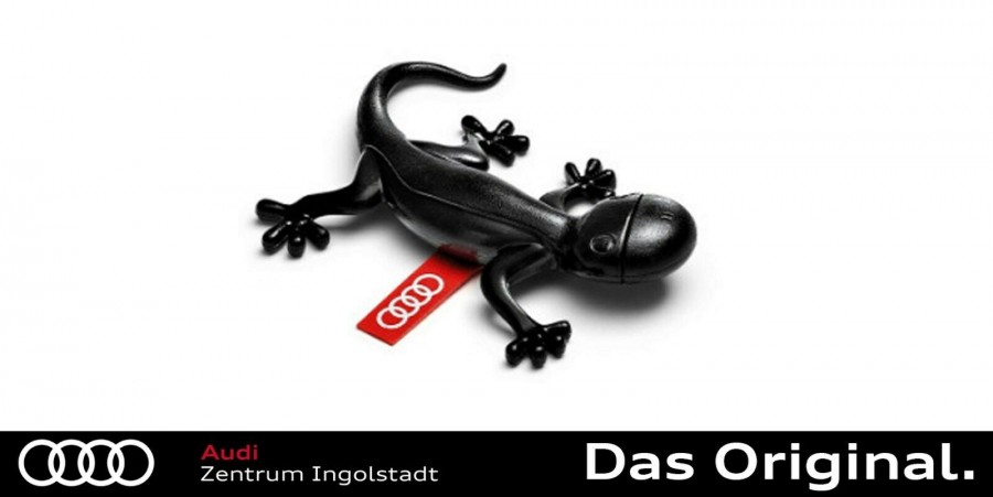 Audi Duftgecko/Lufterfrischer, schwarz, 000087009D - Shop