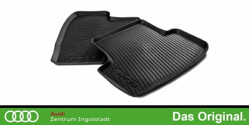 Original Skoda Karoq Gummifußmatten Satz Hinten 57A061512