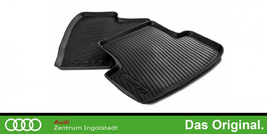 Original Skoda Karoq Gummifußmatten Satz Hinten 57A061512
