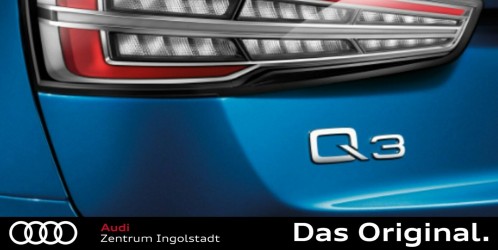 Original Audi Q3 (8U) Gummifußmatten, vorne 8U1061501 041
