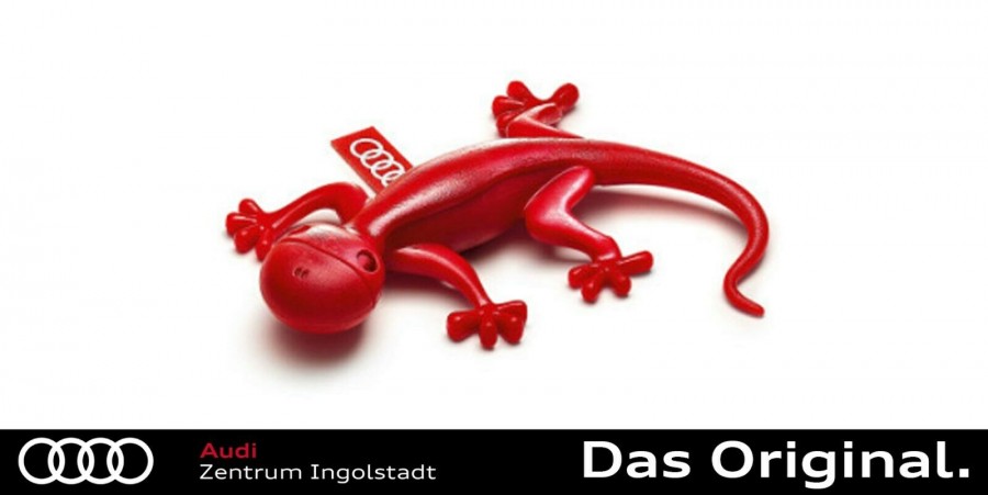 Audi Duftgecko/Lufterfrischer, rot, 000087009B