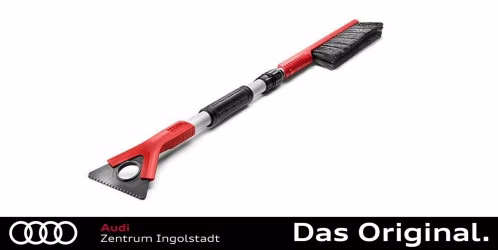 Original Audi Eiskratzer mit Schneebesen und Teleskopstange, 80A096010B