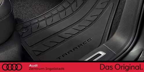 Original SEAT Tarraco Gummifußmatten Satz für die 3. Sitzreihe 5FJ061500A 041