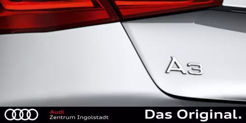 Original Audi A3 Schriftzug Chrom 8P0853741  2ZZ