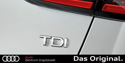 Original Audi TDI Schriftzug Chrom 8J0853737  2ZZ