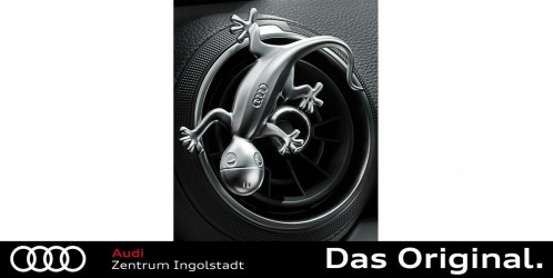 Originaler Audi Duftgecko in schwarz - Innenausstattung- 000087009D