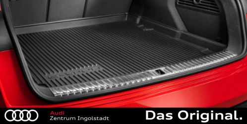 Original Audi Q4 e-tron Allwettermatten 2x Gummimatten vorn Premium Gummi  Fußmatten 89B061501041