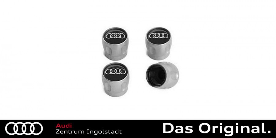 Original Audi Kennzeichenhalter / Nummernschildhalter Satz Vorne + Hinten,  schwarz 3292100100