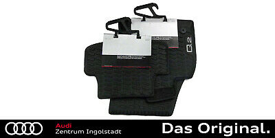 Original Audi Q2 Gummifußmatten-Set vorne+hinten GA