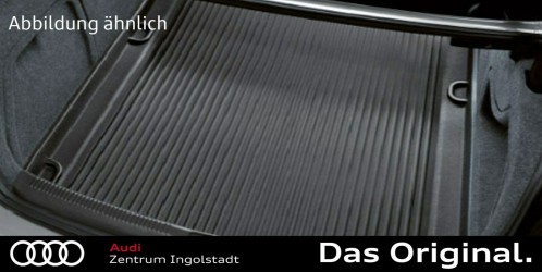 vorne Gummifußmatten Audi Ingolstadt - Zentrum | A4 Original Shop hinten + (8W) Audi Satz
