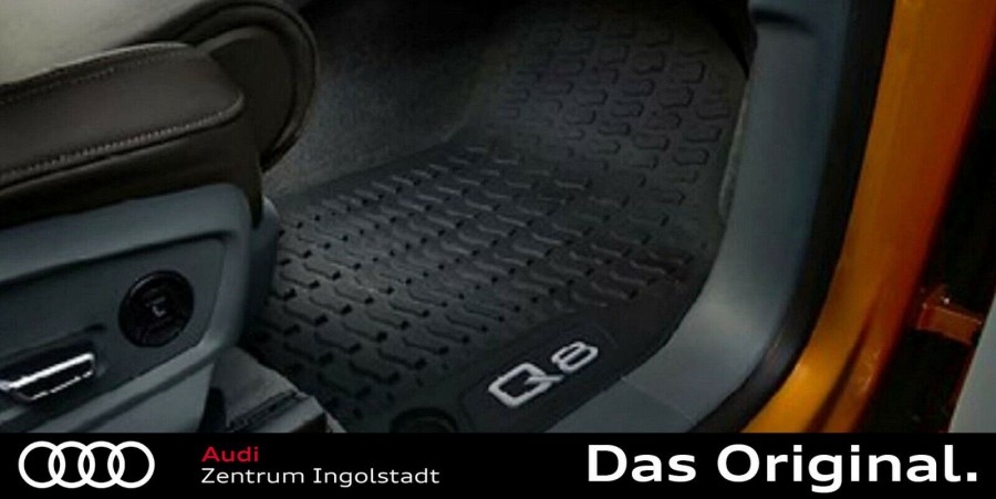 Original Audi Q8 (4M) Gummifußmatten Satz Vorne 4M8061501 041 - Shop | Audi  Zentrum Ingolstadt