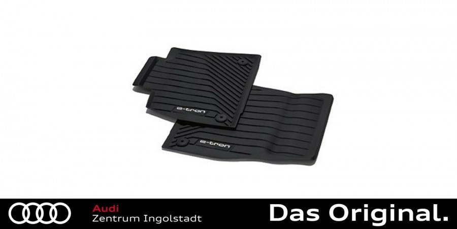 Original Audi e-tron Gummifußmatten Vorne 4KL061501  041