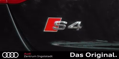 Original Audi S4 Schriftzug Chrom 8D0853737G 2ZZ