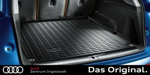 Kofferraumwanne Kofferraummatte Gummi Laderaumwanne für Audi Q2 2016- –  E-Parts24