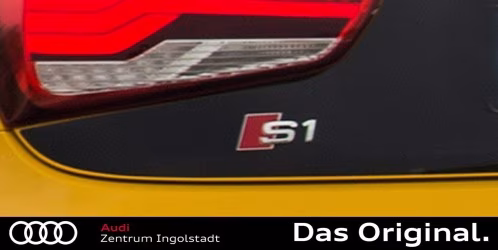 Original Audi S1 Schriftzug Chrom 8X0853735  2ZZ