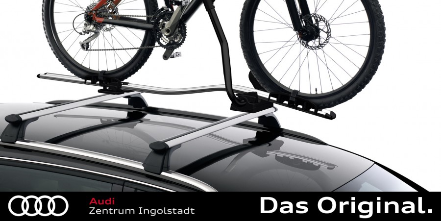 Original Audi Fahrradhalter/Fahrraddachträger abschließbar, auch für VW,  SEAT, CUPRA & Skoda geeignet