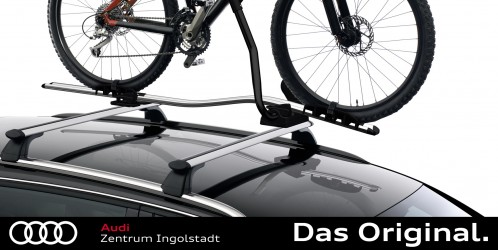 Audi Fahrradträger Anhängervorrichtung 2 Fahrräder faltbar 8