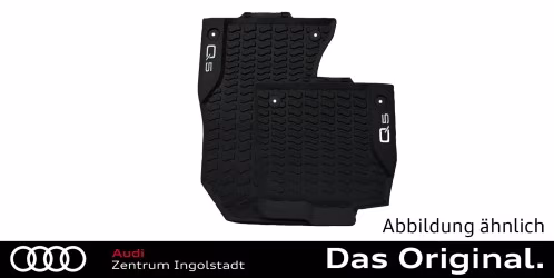 Original Audi Gummifußmatten, Q5 (FY), Vorn, Schwarz, 80B061501 041 Original Audi Gummifußmatten, Q5 (FY), Vorn, Schwarz, 80B061501 041