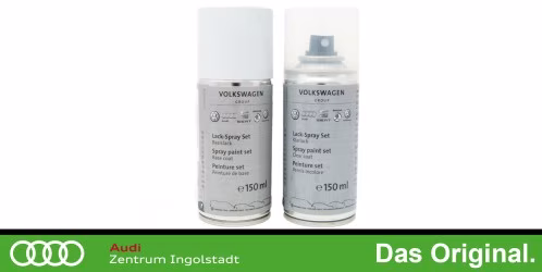 Original Skoda Lackspray Set LF9F; Gletscherweiss-Metallic 3T0050200A F9F