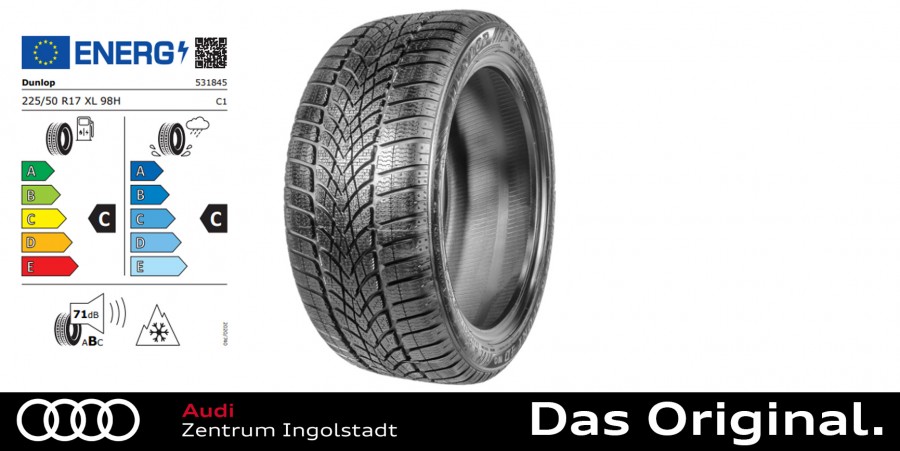 Original Dunlop Winterreifen SP Winter Sport 4D AO 225/50 R17 XL 98H  Kostenlose Zustellung im Umkreis von 40 KM! - Shop | Audi Zentrum Ingolstadt