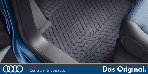 Original VW Caddy  (2K) Gummifußmatten Satz  Vorne + Hinten  2K1061500B  82V